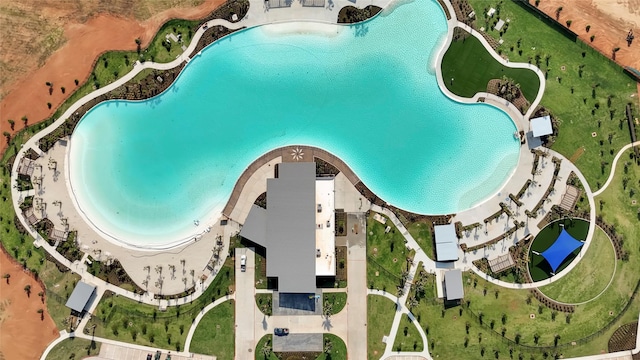 2104 Terra Rose Dr, Katy, TX 77493 - aerial view of a pool