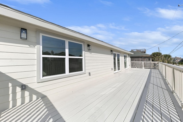 13014 John Reynolds Rd, Galveston, TX 77554 - view of deck