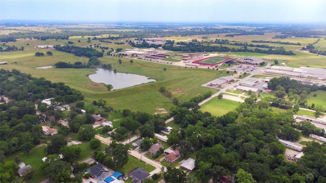 712 E Morris St, Madisonville, TX 77864 - aerial view of property's location with a nearby body of water