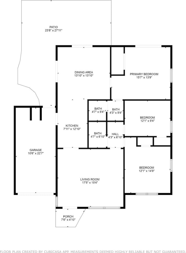 1730 Wakefield Dr, Houston, TX 77018 - floor plan / room layout