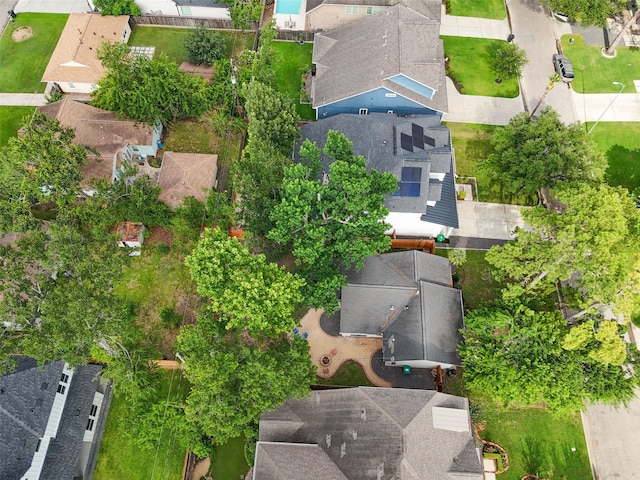 1730 Wakefield Dr, Houston, TX 77018 - aerial perspective of suburban area
