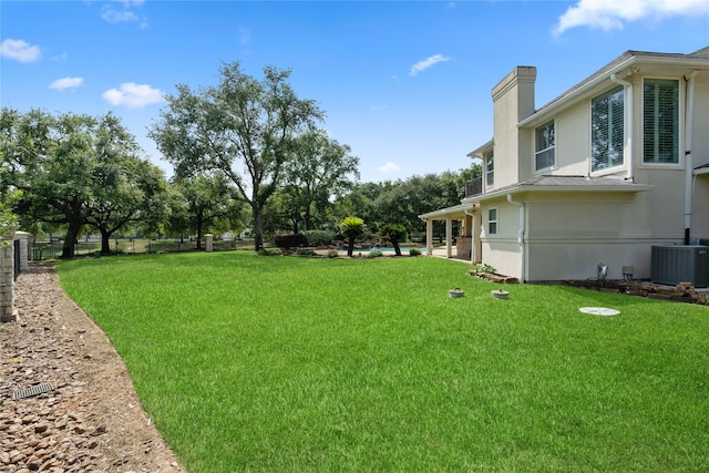 9611 Stonebridge Pl, Tomball, TX 77375 - view of yard featuring cooling unit