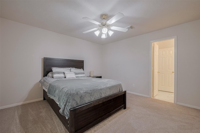 11943 Natural Bridges Ln, Sugar Land, TX 77498 - bedroom with light carpet and baseboards