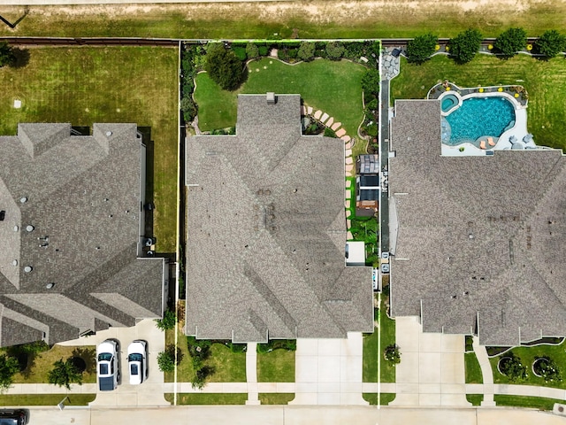 2715 Merlin Way, Katy, TX 77493 - aerial view of a pool