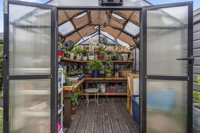 2715 Merlin Way, Katy, TX 77493 - sunroom with vaulted ceiling