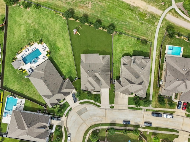 2603 Open Prairie Ln, Katy, TX 77493 - aerial view of a pool area