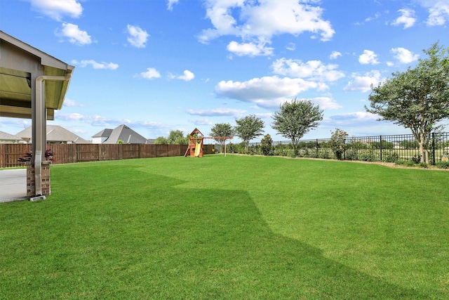 2603 Open Prairie Ln, Katy, TX 77493 - view of yard with a playground