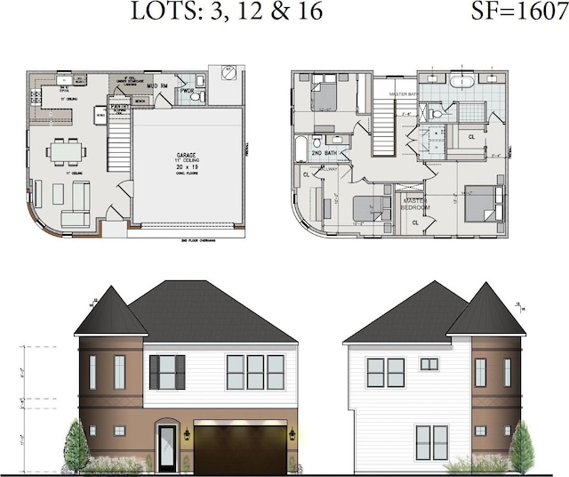 2594 W Tidwell Rd, Houston, TX 77091 - view of floor plan / room layout