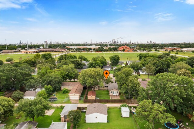 1518 14th Ave N, Texas City, TX 77590 - view of urban area with an industrial area