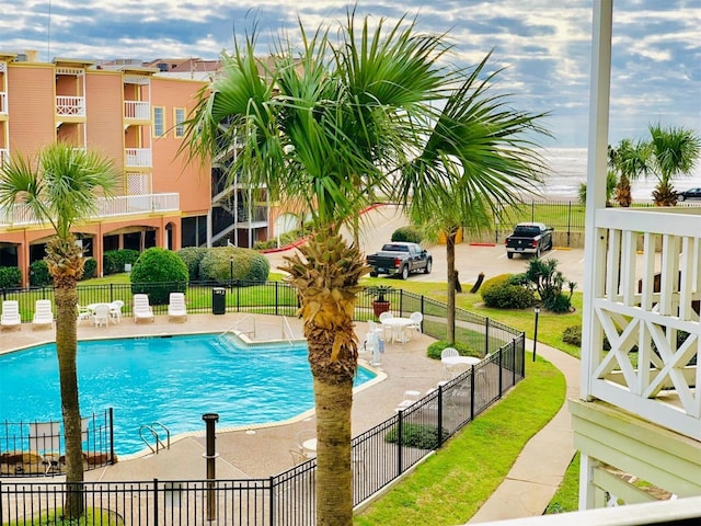 6300 Seawall Blvd Unit 9207, Galveston, TX 77551 - community pool featuring a patio area