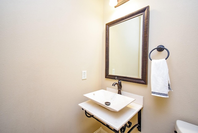 1611 Whitfield St, Sugar Land, TX 77479 - bathroom featuring a sink and toilet