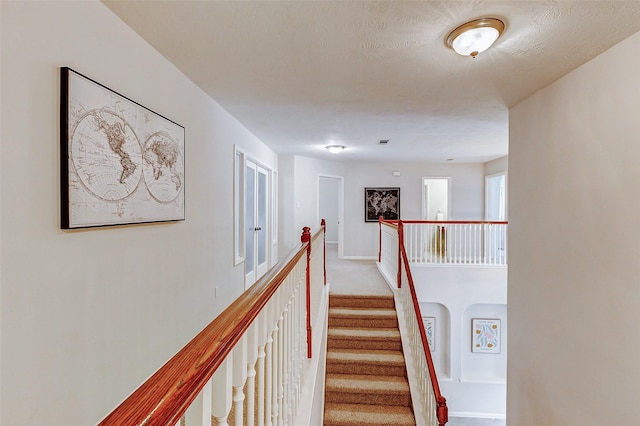 2102 Ivy Cove Ct, Katy, TX 77494 - hallway with carpet floors