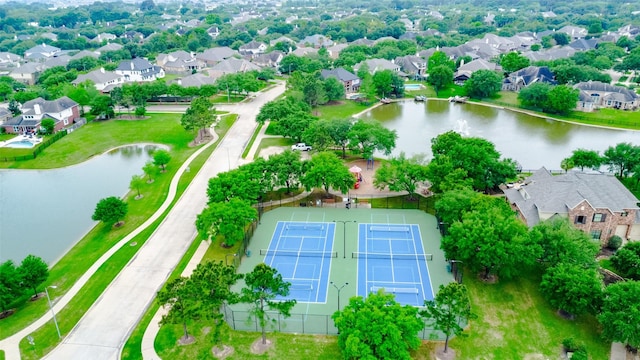 2102 Ivy Cove Ct, Katy, TX 77494 - aerial view of residential area with a nearby body of water