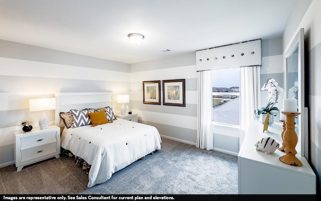 703 French Lavender Ln, Crosby, TX 77532 - bedroom featuring carpet and baseboards