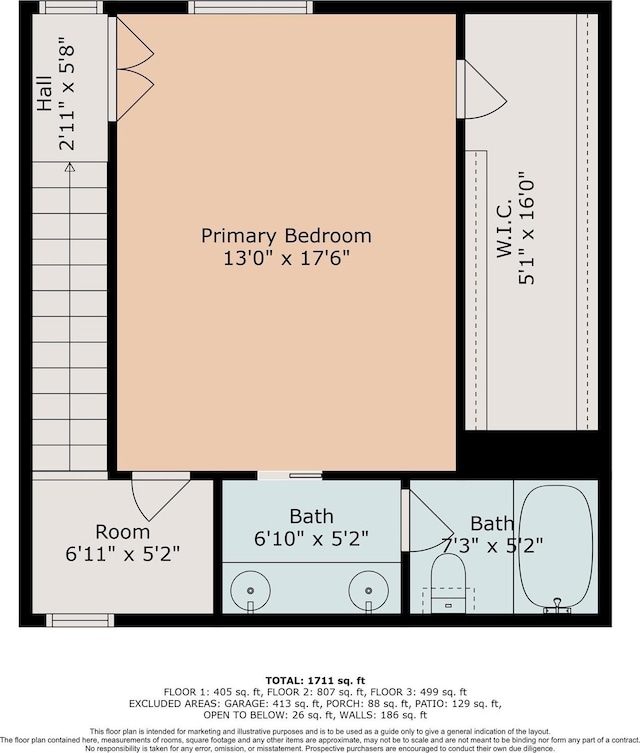 2720 La Branch St, Houston, TX 77004 - room layout