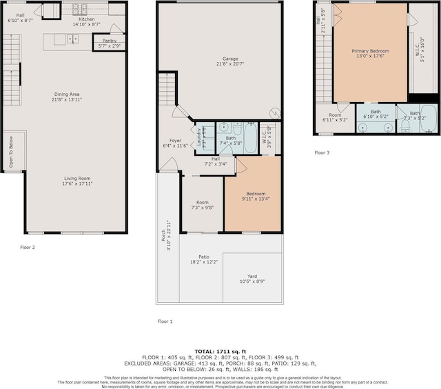 2720 La Branch St, Houston, TX 77004 - home floor plan