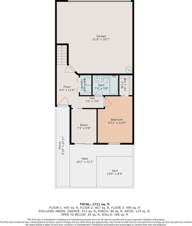2720 La Branch St, Houston, TX 77004 - floor plan / room layout