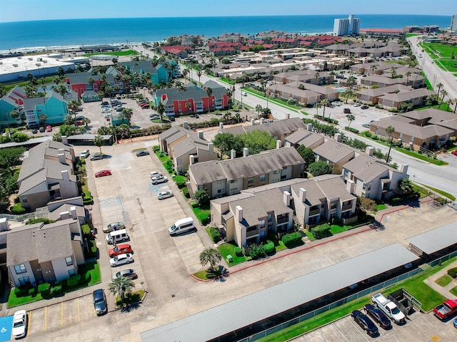 3220 69th St Unit B8, Galveston, TX 77551 - aerial view of residential area featuring a large body of water
