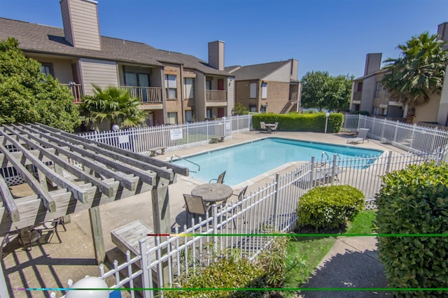 3220 69th St Unit B8, Galveston, TX 77551 - community pool with a patio area