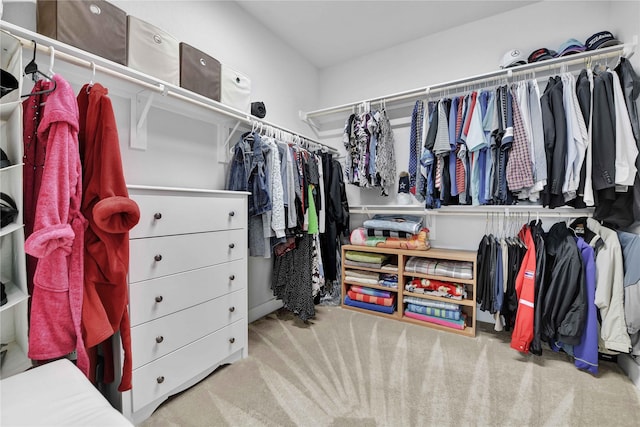 11930 Mccallister Run Dr, Humble, TX 77346 - spacious closet featuring carpet floors