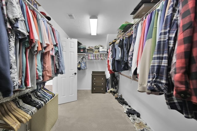 16923 Fondness Park Dr, Spring, TX 77379 - spacious closet featuring carpet floors