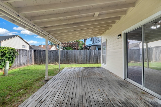 1535 Carbonear Dr, Channelview, TX 77530 - view of wooden deck