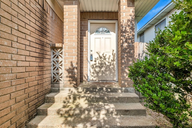 1535 Carbonear Dr, Channelview, TX 77530 - view of exterior entry with brick siding