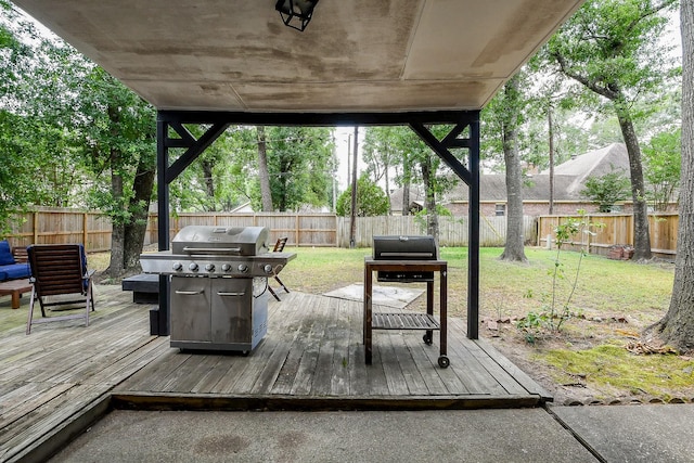 19727 Teller Blvd, Spring, TX 77388 - deck featuring grilling area