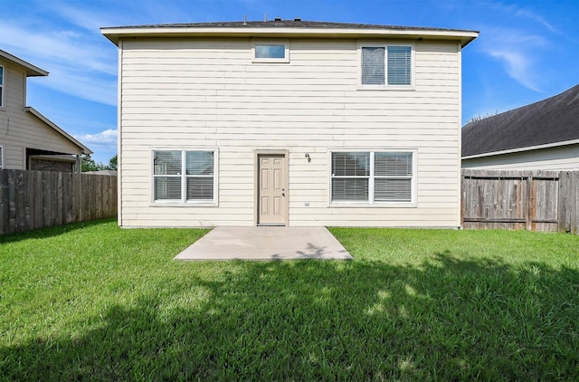 15027 Silhouette Ridge Dr, Humble, TX 77396 - back of property featuring a patio area and a fenced backyard