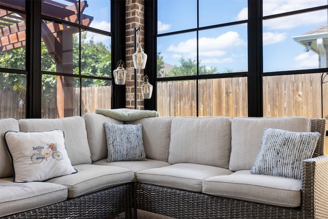 2532 Hailes Ln, College Station, TX 77845 - view of sunroom / solarium