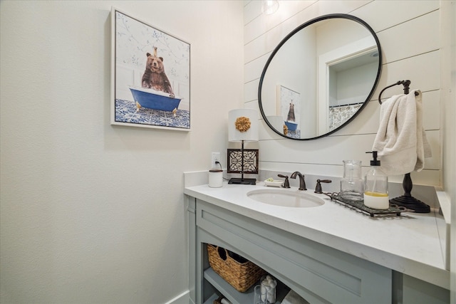 21319 Rosehill Church Rd, Tomball, TX 77377 - bathroom with vanity