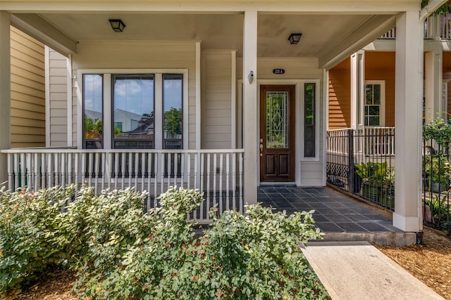 221 W 25th St Unit A, Houston, TX 77008 - property entrance featuring covered porch