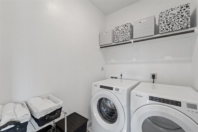 3125 Skyrock Dr, Houston, TX 77063 - washroom featuring separate washer and dryer