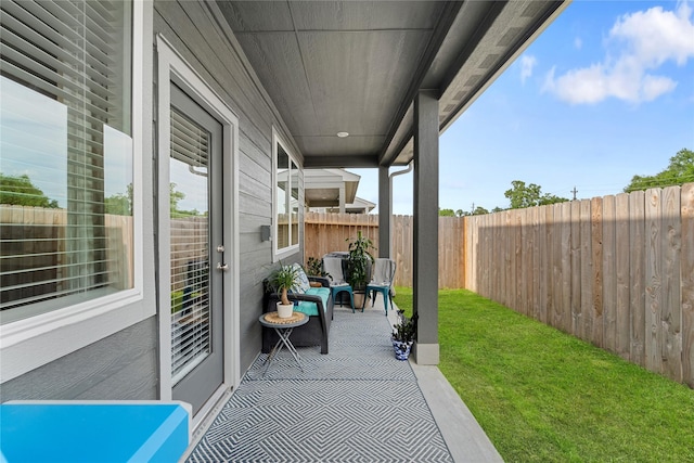 3125 Skyrock Dr, Houston, TX 77063 - view of patio
