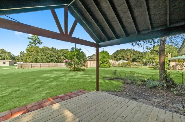 749 County Road 774, Buna, TX 77612 - view of wooden terrace
