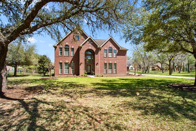 3610 Wellspring Lake Dr, Fulshear, TX 77441 - traditional home featuring brick siding