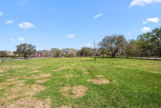 3610 Wellspring Lake Dr, Fulshear, TX 77441 - view of yard featuring a view of rural / pastoral area