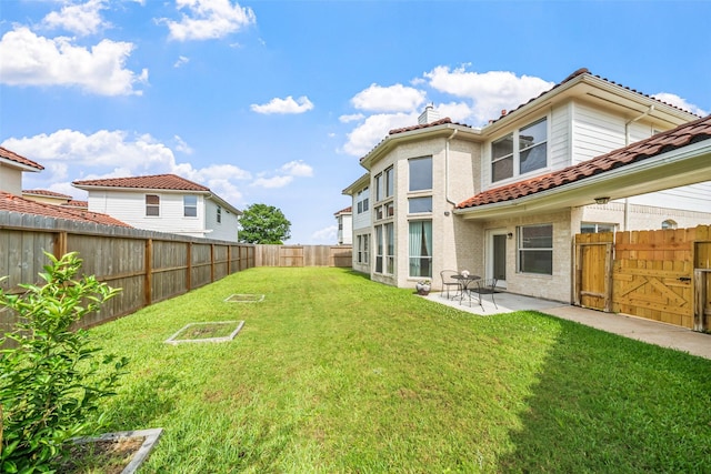 26 Oakmont Ct, Jersey Village, TX 77064 - view of yard with a patio and a gate