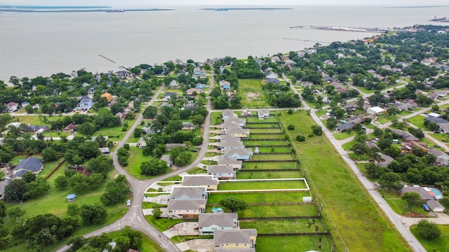 269 Bay Oaks Dr, La Porte, TX 77571 - aerial overview of property's location featuring a nearby body of water and nearby suburban area