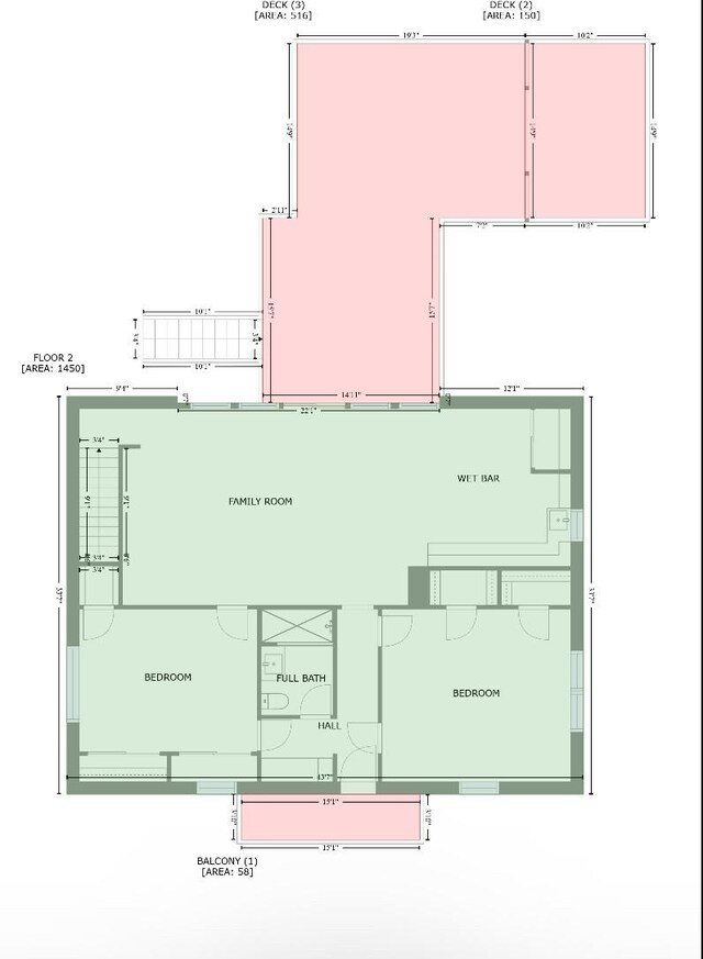 1407 Tiki Dr, Tiki Island, TX 77554 - home floor plan
