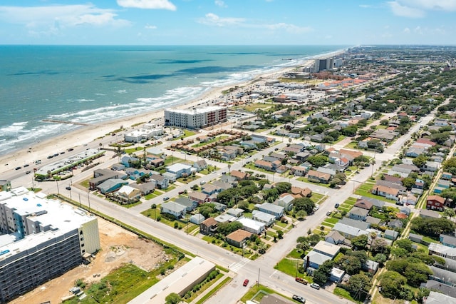 1809 31st St, Galveston, TX 77550 - aerial view of expansive beach