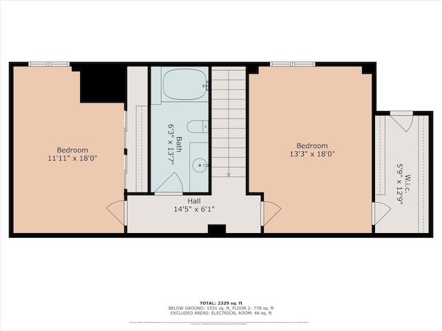 914 Main St Unit 1104, Houston, TX 77002 - floor plan / room layout
