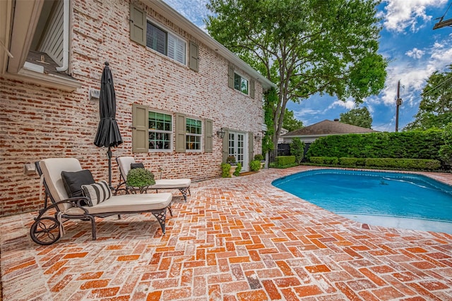 14827 River Forest Dr, Houston, TX 77079 - view of pool with a patio area