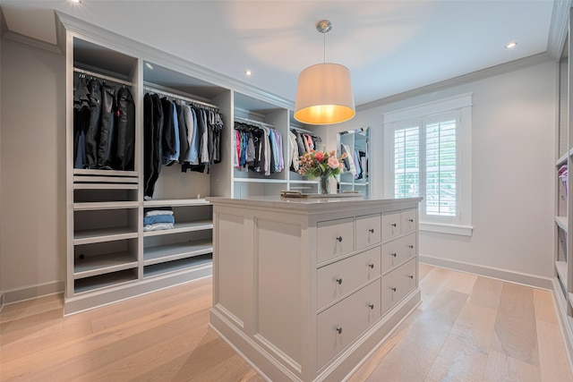 14827 River Forest Dr, Houston, TX 77079 - spacious closet featuring light wood-type flooring