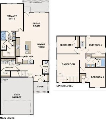 32923 Turning Springs Dr, Fulshear, TX 77423 - floor plan / room layout