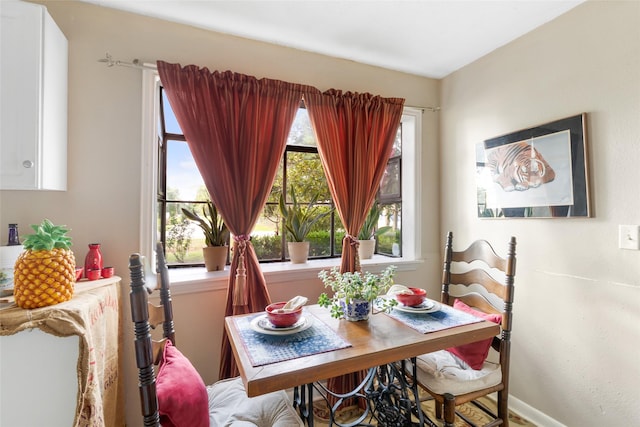 23718 E Webb Rd, Porter, TX 77365 - dining space with baseboards