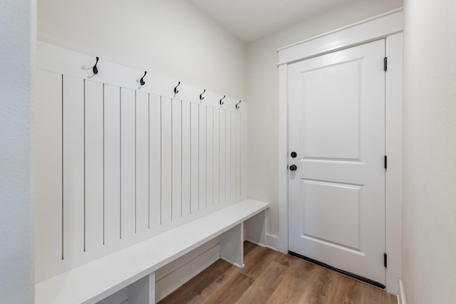 263 Brazos Bnd, Snook, TX 77879 - mudroom featuring wood finished floors
