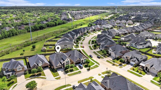 5711 Greenwood Colony Ct, Houston, TX 77059 - aerial perspective of suburban area