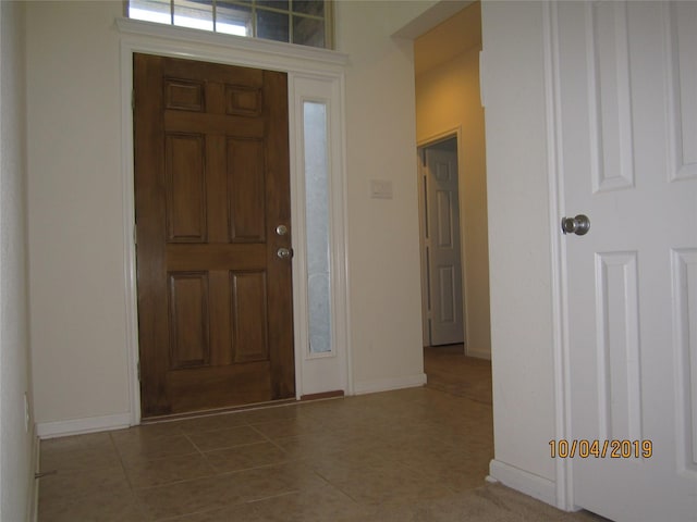 11030 Jacob Crossing Dr, Richmond, TX 77406 - tiled entrance foyer with baseboards