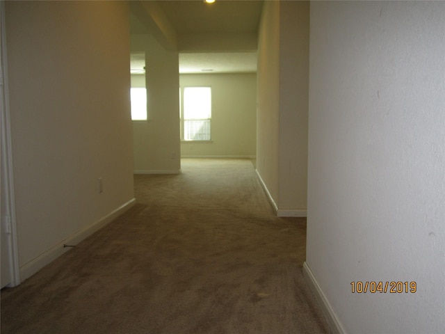 11030 Jacob Crossing Dr, Richmond, TX 77406 - corridor with carpet flooring and baseboards